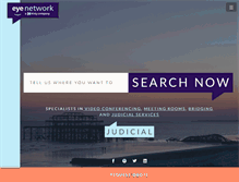 Tablet Screenshot of eyenetwork.com